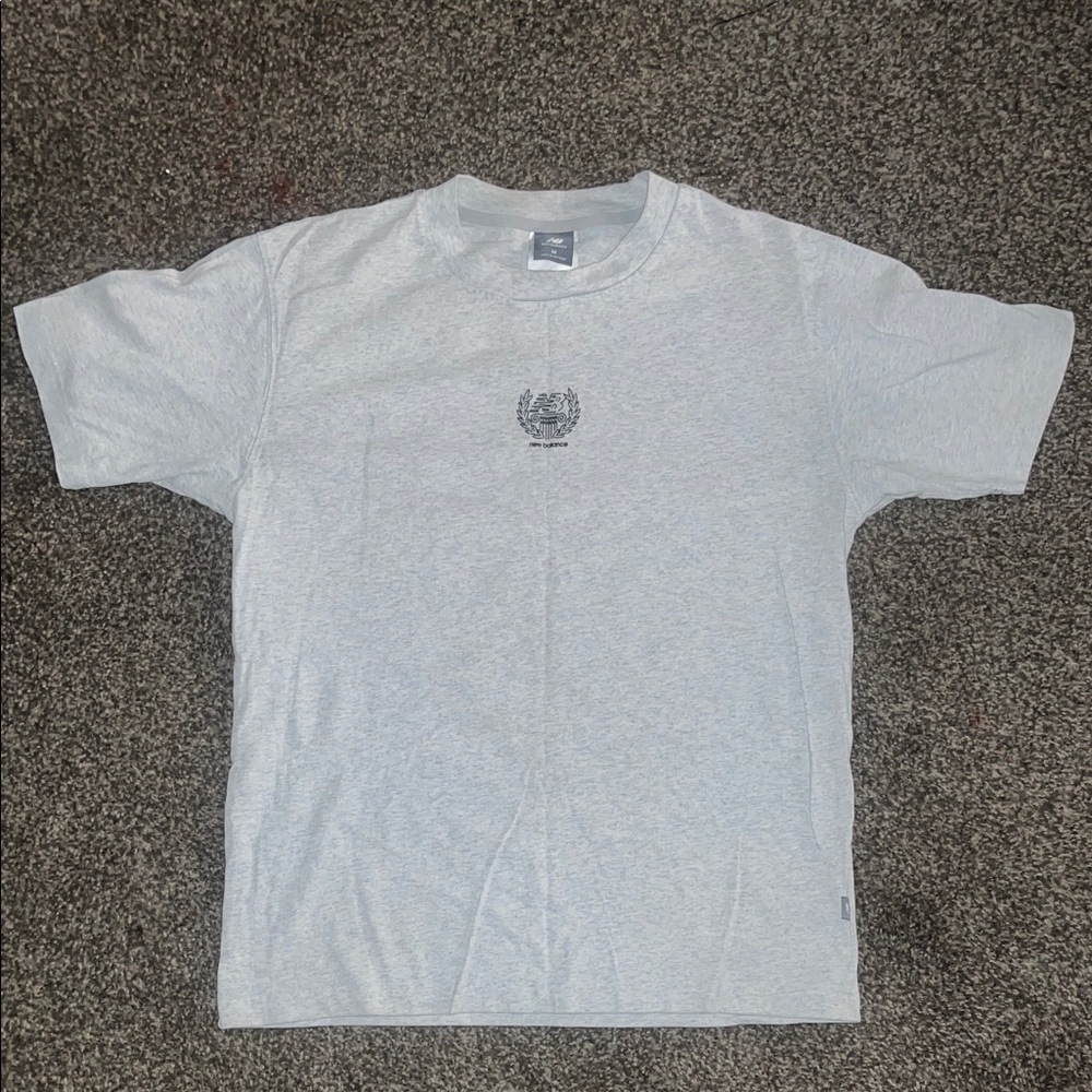 New Balance Light Gray Short Sleeve Tee